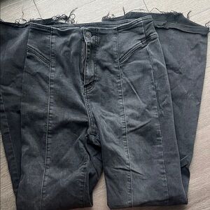 We the free CRVY black flare pants